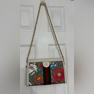Gucci Ophidia GG Flora Small Shoulder Bag